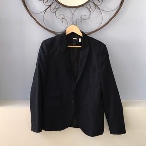 H&M Slim Fit Sport Coat US36R Navy Blue